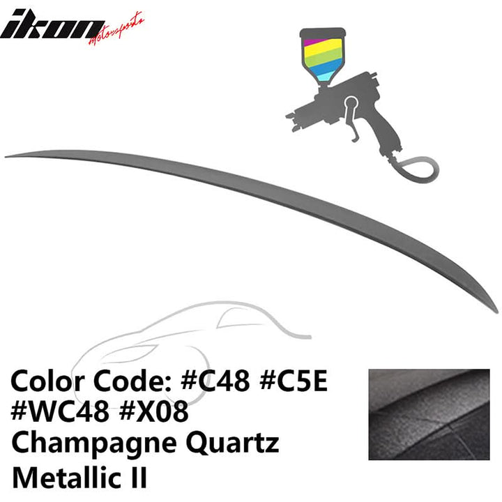 2006-2011 BMW E90 3-Series M3 Style Painted Trunk Spoiler Wing