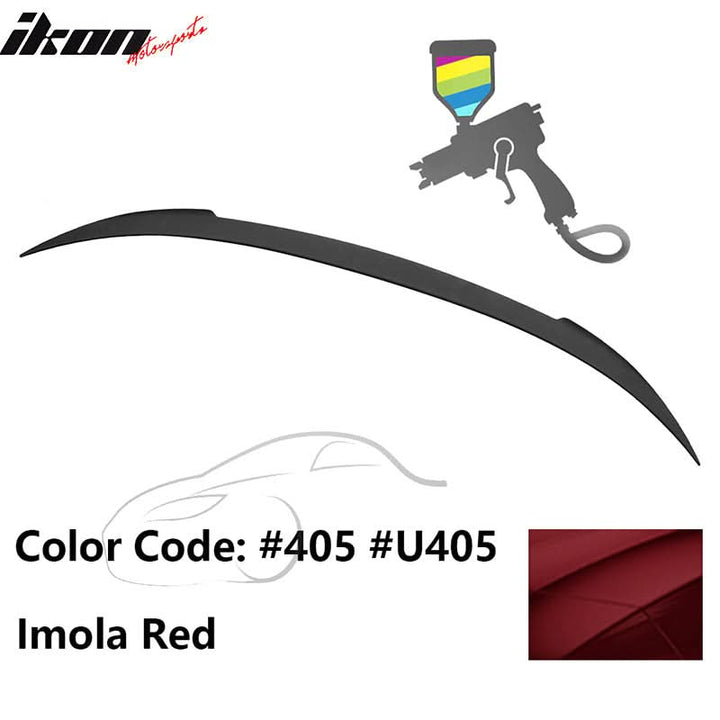 2012-2019 BMW F13 M6 Coupe V Style Rear Spoiler ABS