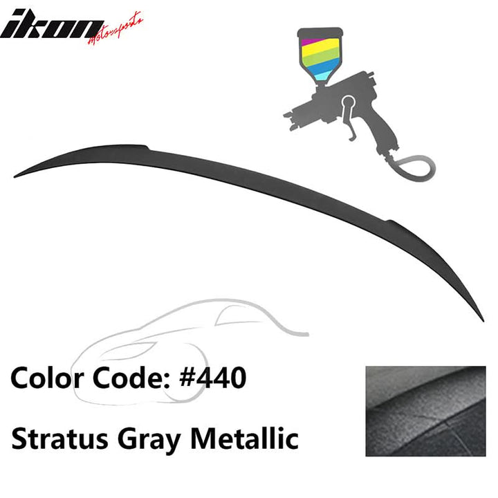 2012-2019 BMW F13 M6 Coupe V Style Rear Spoiler ABS