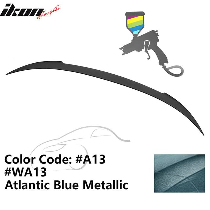 2012-2019 BMW F13 M6 Coupe V Style Rear Spoiler ABS