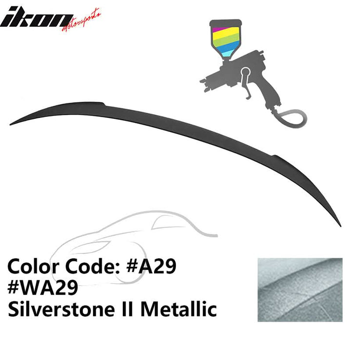 2012-2019 BMW F13 M6 Coupe V Style Rear Spoiler ABS