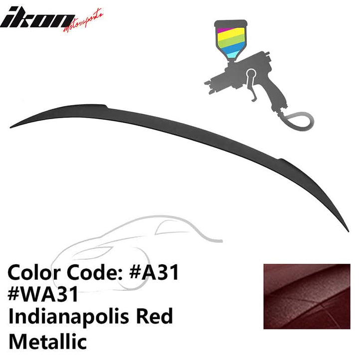 2012-2019 BMW F13 M6 Coupe V Style Rear Spoiler ABS