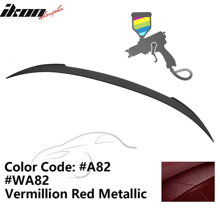 2012-2019 BMW F13 M6 Coupe V Style Rear Spoiler ABS