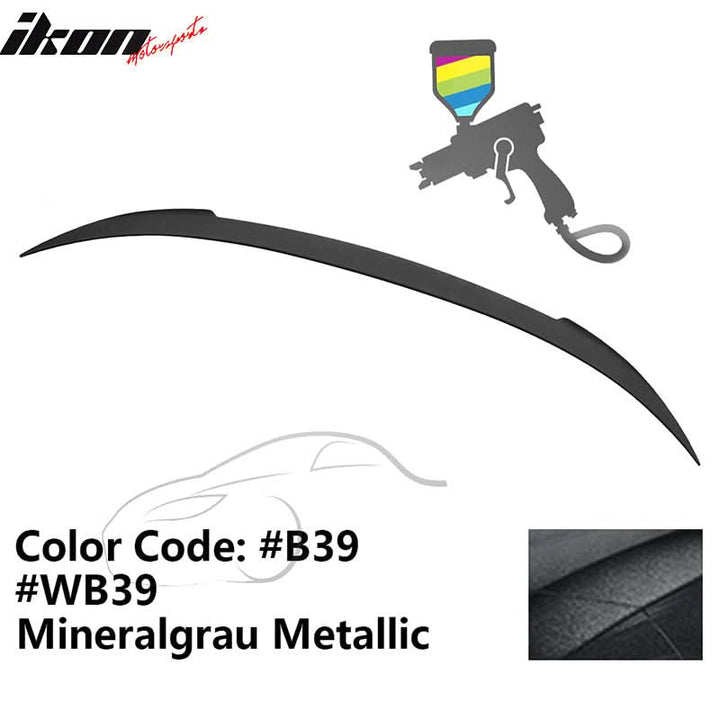 2012-2019 BMW F13 M6 Coupe V Style Rear Spoiler ABS