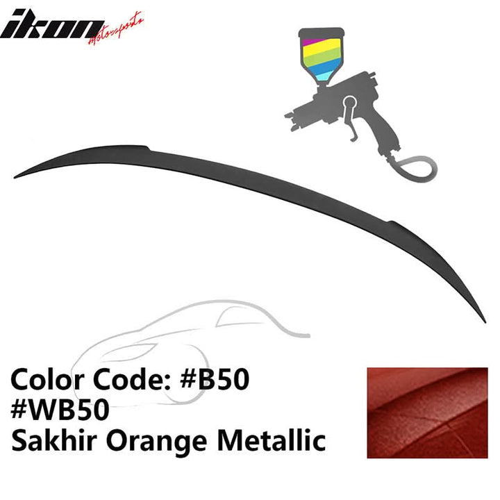 2012-2019 BMW F13 M6 Coupe V Style Rear Spoiler ABS