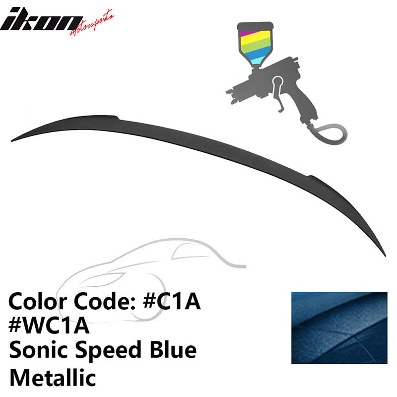 2012-2019 BMW F13 M6 Coupe V Style Rear Spoiler ABS