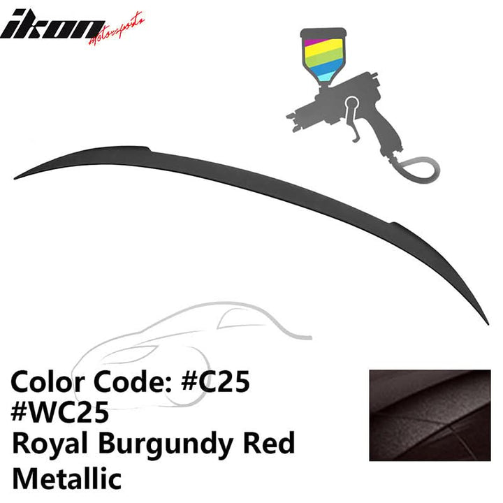 2012-2019 BMW F13 M6 Coupe V Style Rear Spoiler ABS