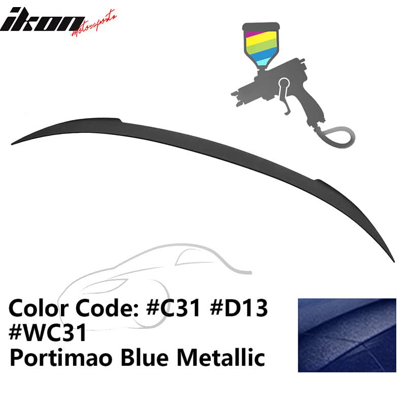 2012-2019 BMW F13 M6 Coupe V Style Rear Spoiler ABS