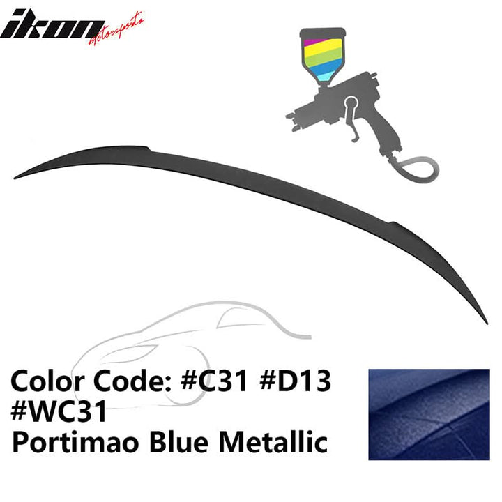 2012-2019 BMW F13 M6 Coupe V Style Rear Spoiler ABS