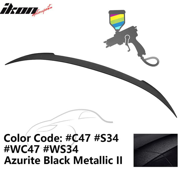 2012-2019 BMW F13 M6 Coupe V Style Rear Spoiler ABS