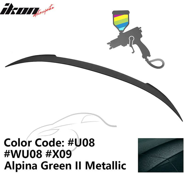 2012-2019 BMW F13 M6 Coupe V Style Rear Spoiler ABS