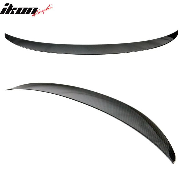 2014-2017 BMW F32 4 Series P Style Trunk Spoiler CF Print