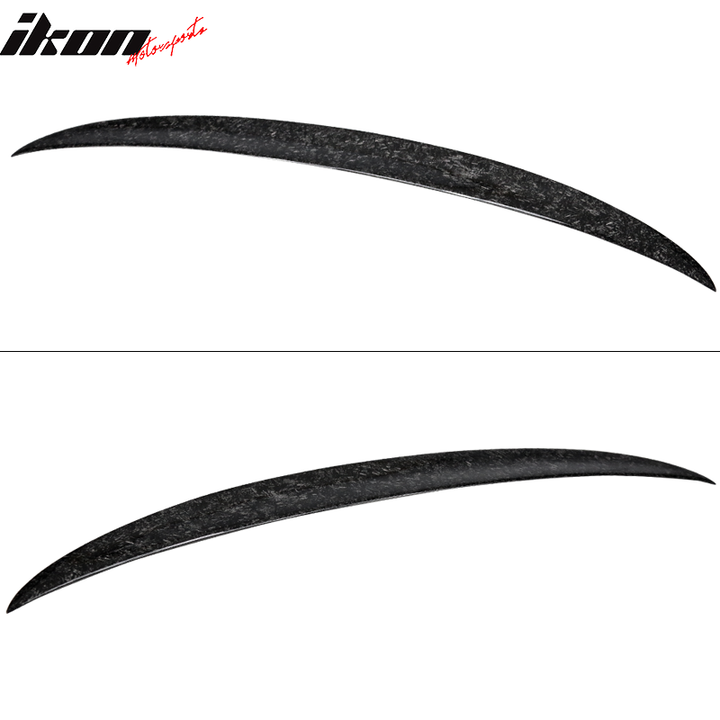 2017-2023 BMW 5 Series IKON Style Forged Carbon Fiber Trunk Spoiler