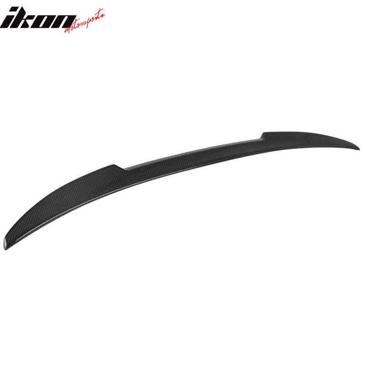 2017-2023 BMW G30 5-Series 4DR M4 Style Rear Spoiler Wing Carbon Fiber