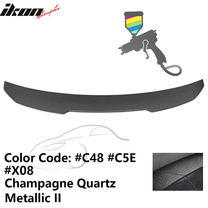 2021-2023 BMW G22 430i G82 M4 PSM Trunk Spoiler ABS