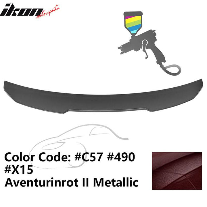 2021-2023 BMW G22 430i G82 M4 PSM Trunk Spoiler ABS