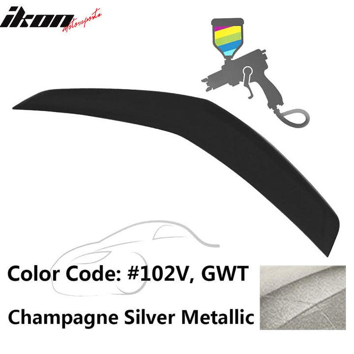 2013-2018 Cadillac ATS Sedan OEM Style Painted Rear Trunk Spoiler