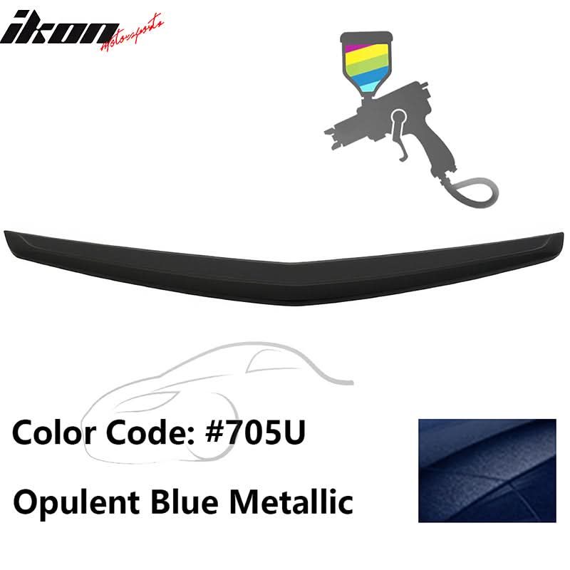 2013-2018 Cadillac ATS Sedan OEM Style Painted Rear Trunk Spoiler