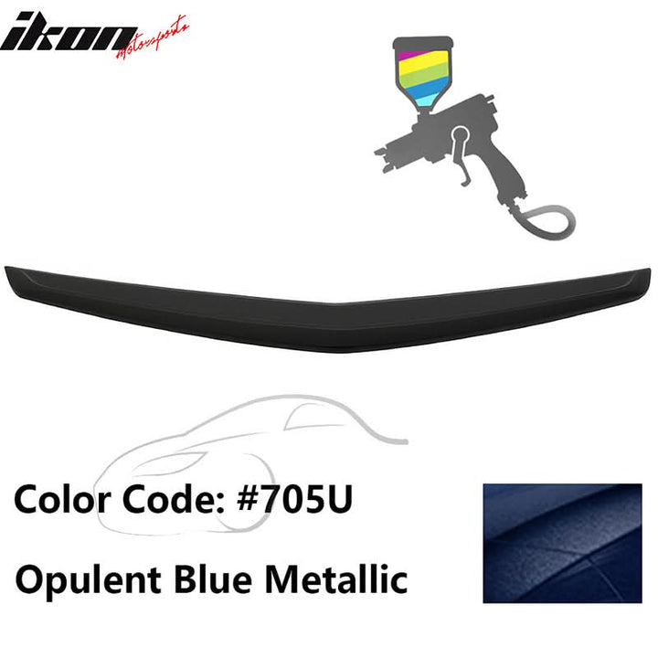 2013-2018 Cadillac ATS Sedan OEM Style Painted Rear Trunk Spoiler