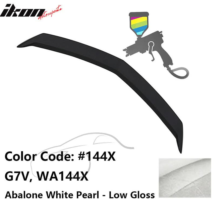2016-2019 Cadillac ATS Sedan V Style Trunk Spoiler Wing ABS