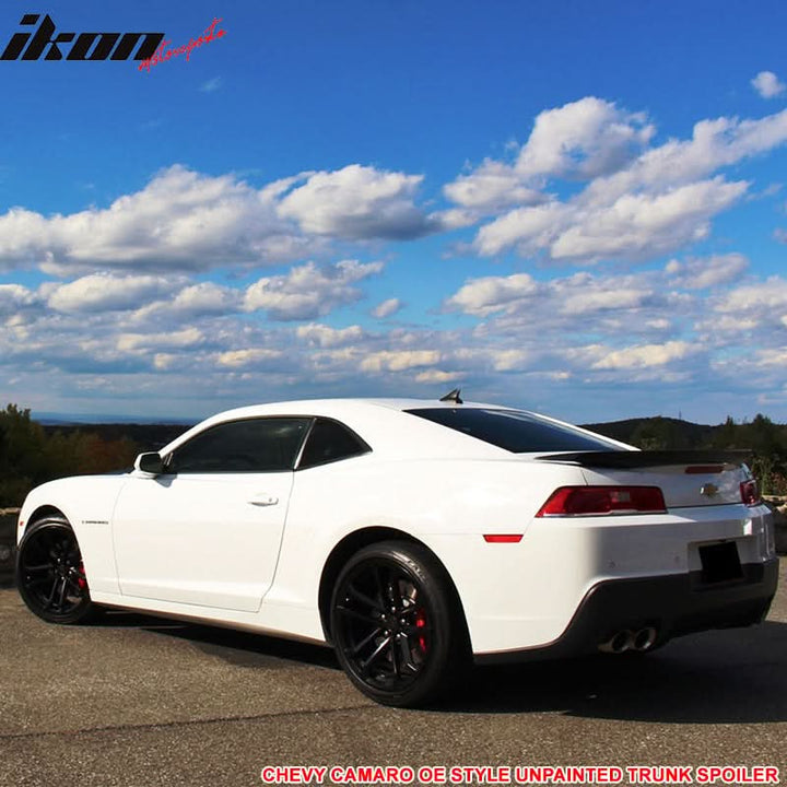2014-2015 Chevy Camaro Rear Trunk Spoiler Ducktail Wing Lip ABS