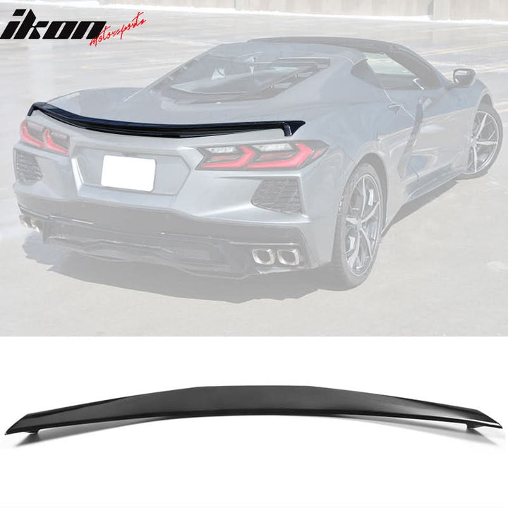 2020-2025 Chevy Corvette Z51 Low Profile Trunk Rear Spoiler ABS