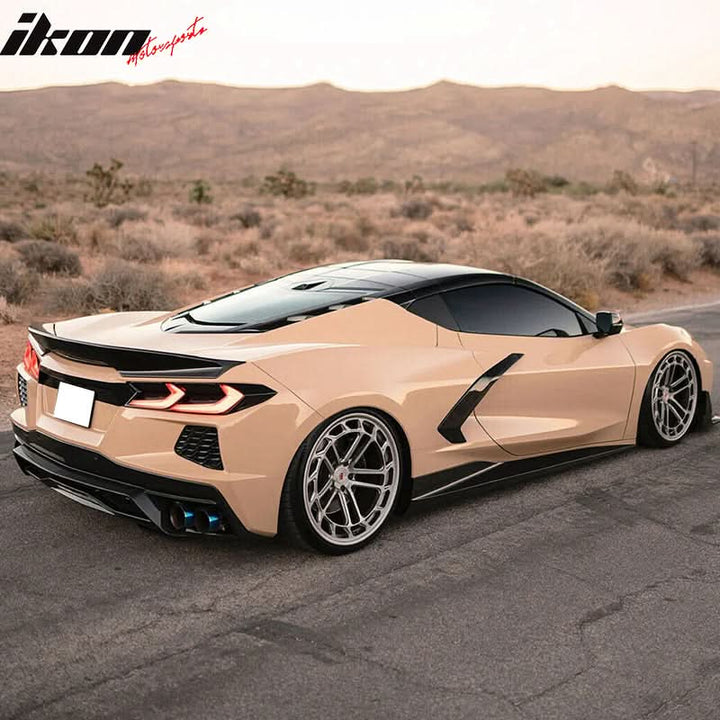 2020-2025 Chevy Corvette RSC 2-Door Matte Black Rear Spoiler ABS