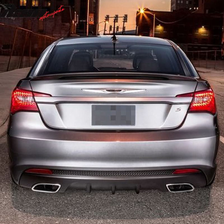 2011-2014 Chrysler 200 OE Style Rear Trunk Spoiler Wing Painted ABS