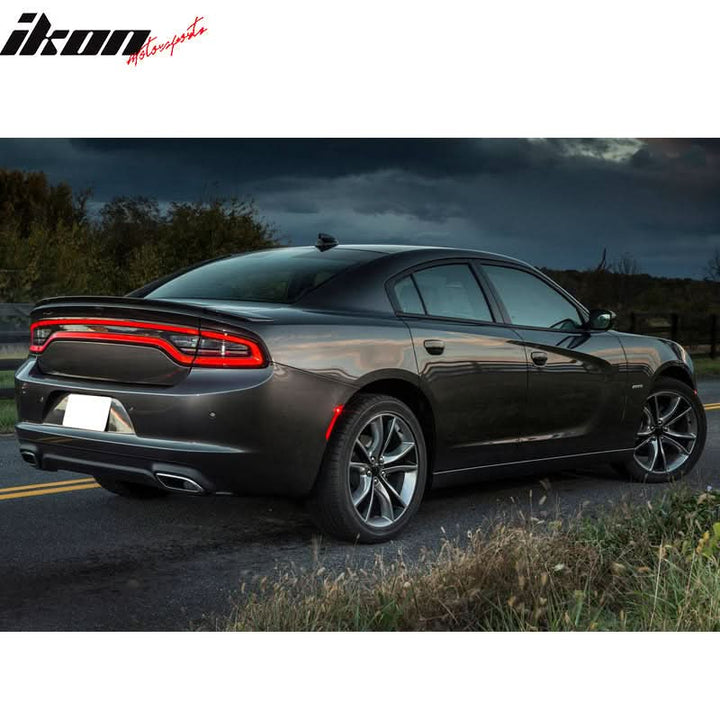 2015-2023 Dodge Charger OEM Style Painted Rear Trunk Spoiler Wing ABS