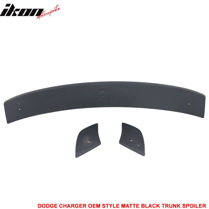 2015-2023 Dodge Charger OEM Style Painted Rear Trunk Spoiler Wing ABS