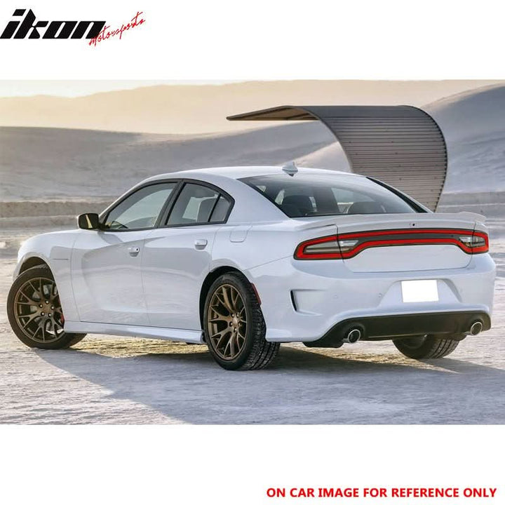 15-23 Dodge Charger SRT8 SRT Hellcat Matte Black Rear Spoiler Wing ABS