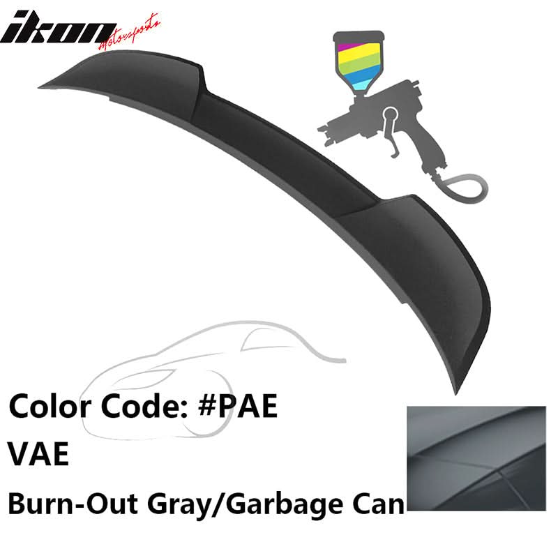 2015-2023 Dodge Charger Rear Spoiler SRT Style Painted Spoiler Lip ABS