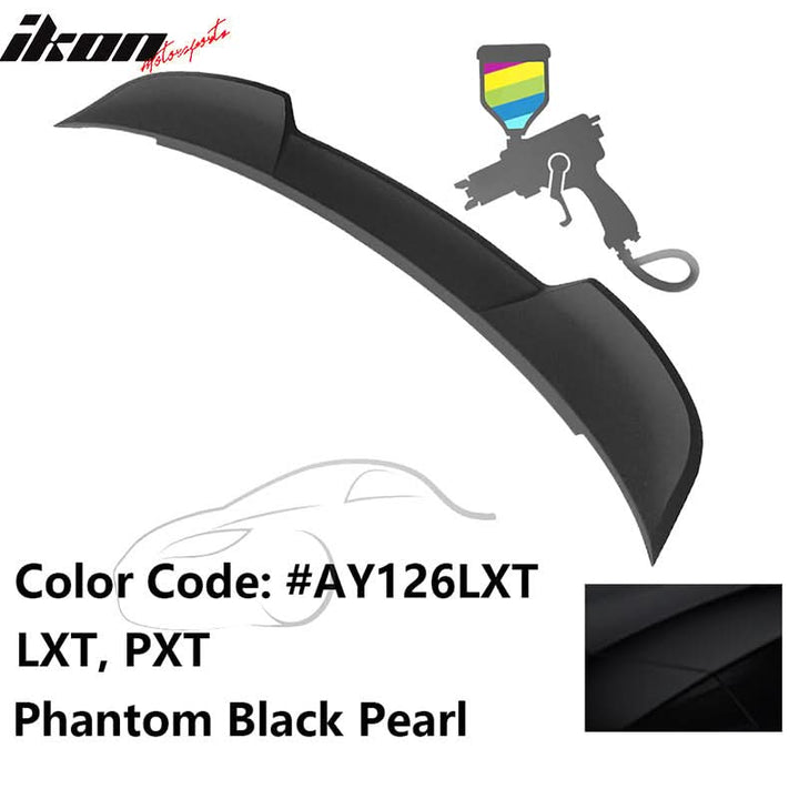 2015-2023 Dodge Charger Rear Spoiler SRT Style Painted Spoiler Lip ABS