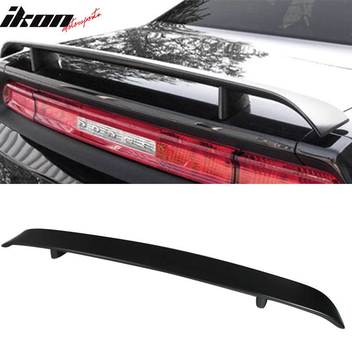 2008-2023 Dodge Challenger Painted Color ABS Rear Trunk Spoiler Wing