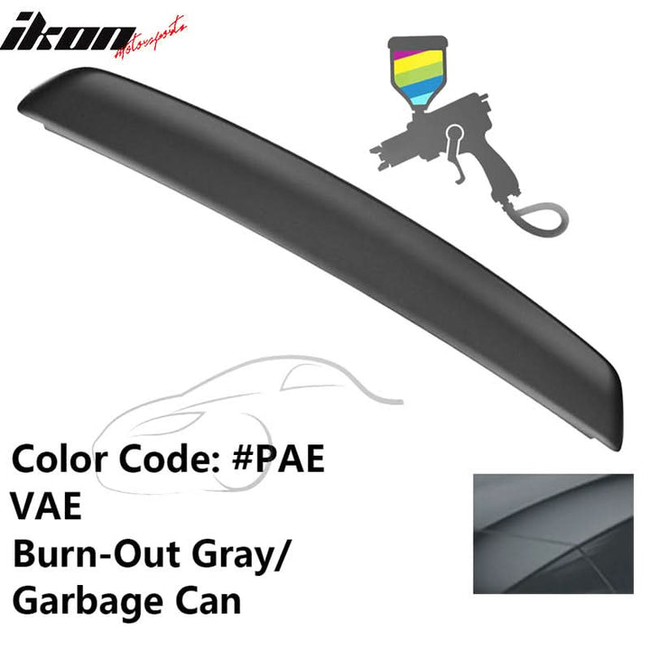 2008-2023 Dodge Challenger Painted Rear Trunk Spoiler Wing Lip ABS