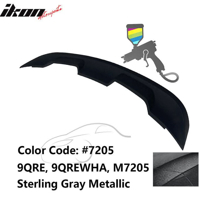 2010-2014 Ford Mustang 2020 GT500 Style Trunk Spoiler Wing ABS