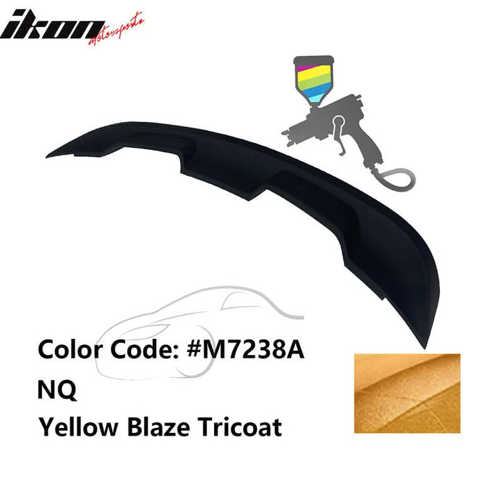 2010-2014 Ford Mustang 2020 GT500 Style Trunk Spoiler Wing ABS