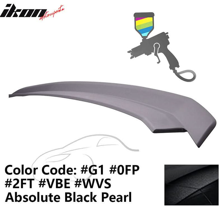 2010-2014 Ford Mustang ABS Rear Trunk Spoiler Ducktail Wing Lip ABS