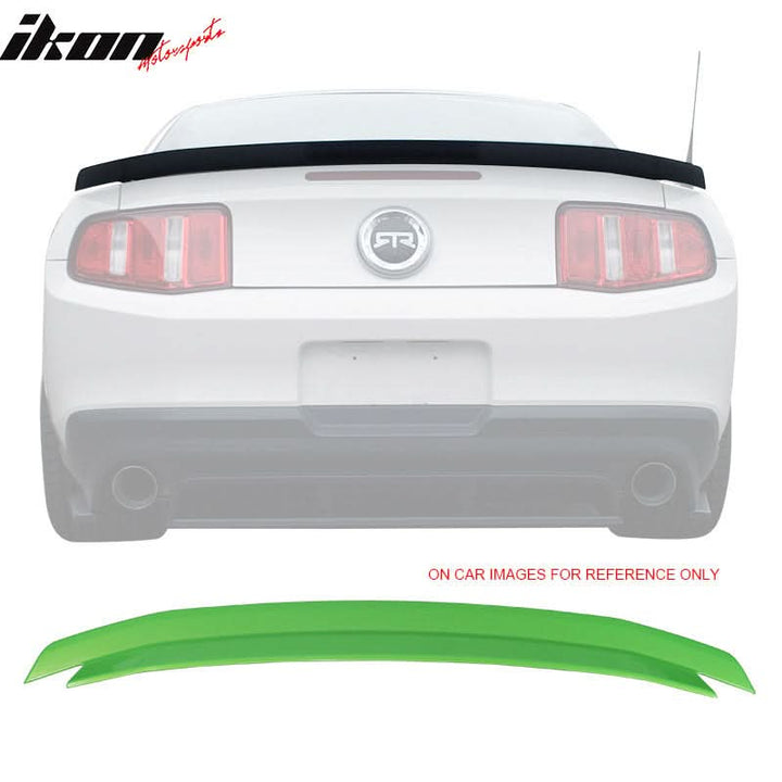 2010-2014 Ford Mustang ABS Rear Trunk Spoiler Ducktail Wing Lip ABS