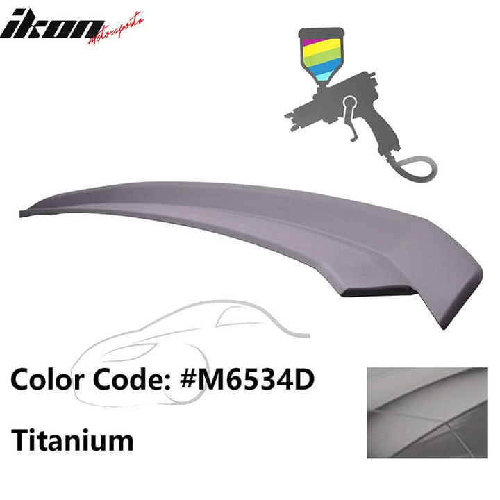 2010-2014 Ford Mustang ABS Rear Trunk Spoiler Ducktail Wing Lip ABS