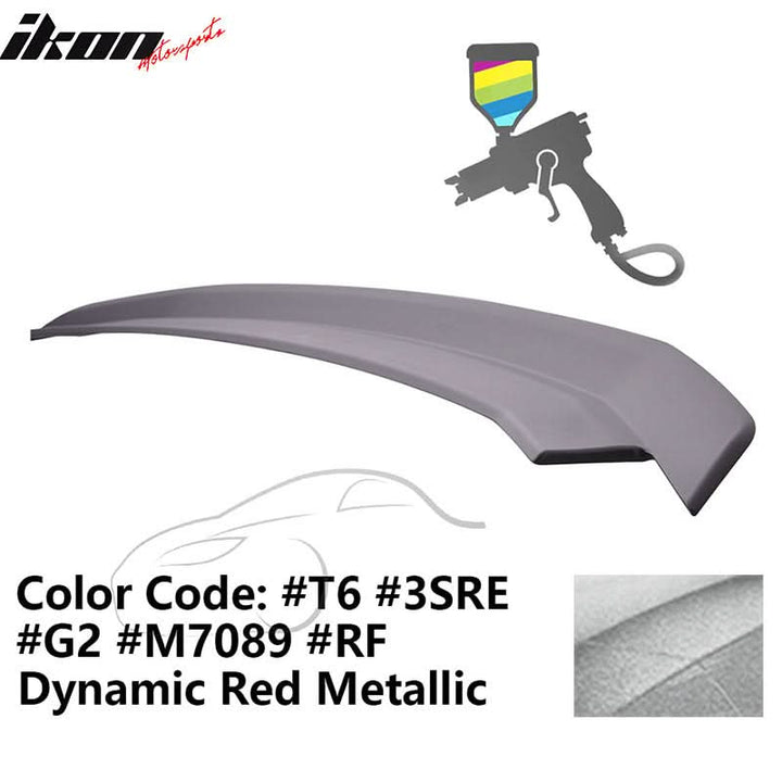 2010-2014 Ford Mustang ABS Rear Trunk Spoiler Ducktail Wing Lip ABS