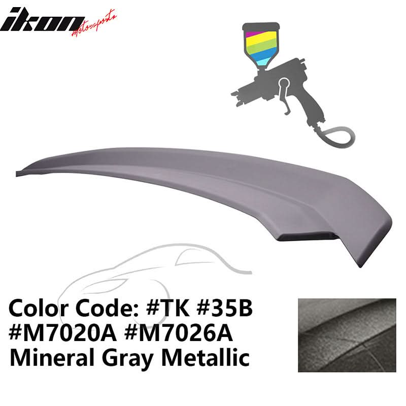 2010-2014 Ford Mustang ABS Rear Trunk Spoiler Ducktail Wing Lip ABS