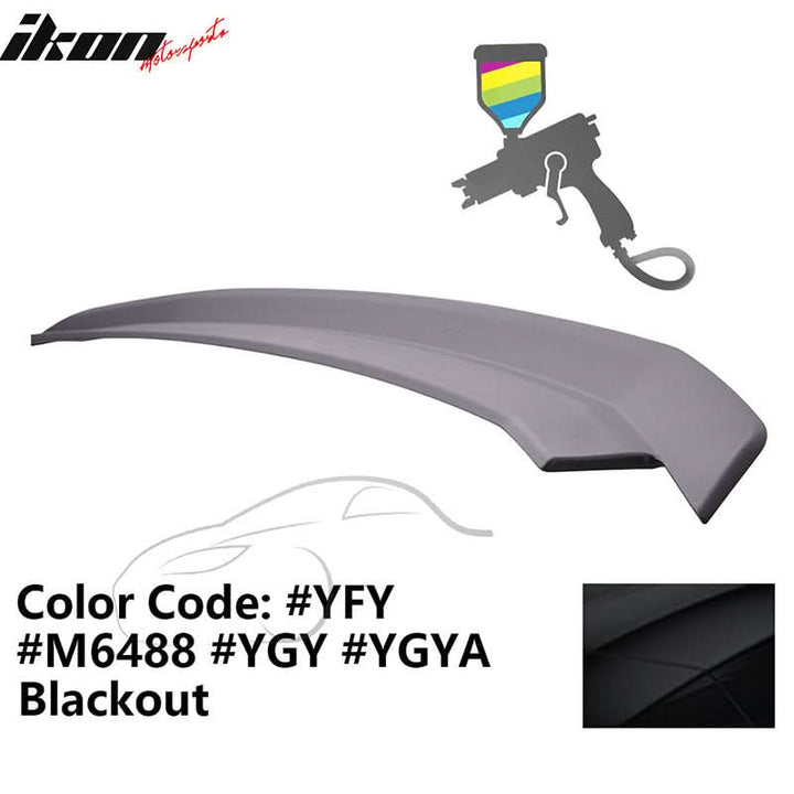 2010-2014 Ford Mustang ABS Rear Trunk Spoiler Ducktail Wing Lip ABS