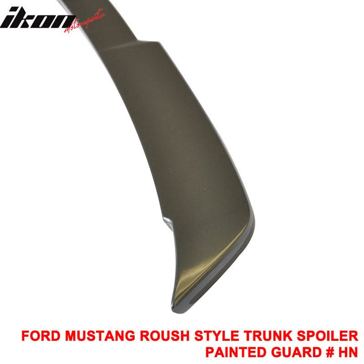 Fits 15-23 Ford Mustang Coupe Rear Spoiler Wing #300-Alpine White III