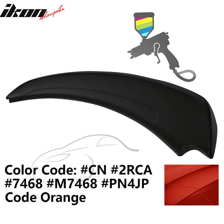 2015-2023 Ford Mustang GT350 Coupe Convertible Trunk Spoiler Wing ABS