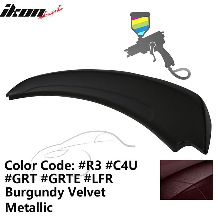 2015-2023 Ford Mustang GT350 Coupe Convertible Trunk Spoiler Wing ABS