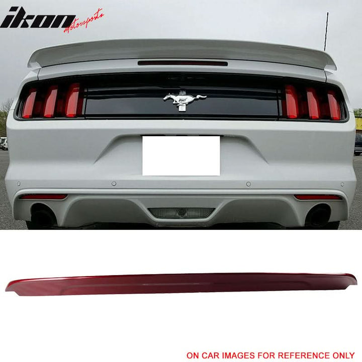 2015-2023 Ford Mustang GT350 Coupe Convertible Trunk Spoiler Wing ABS