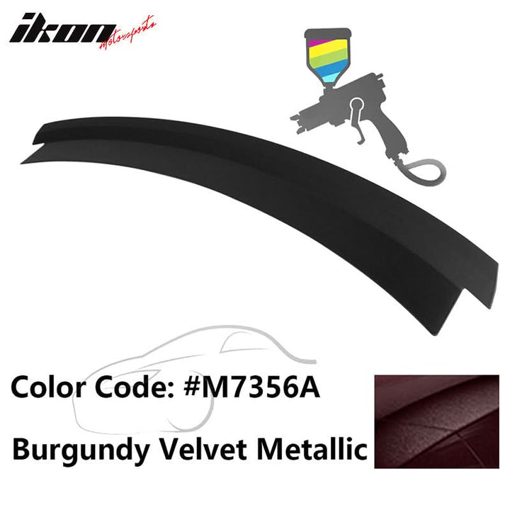 2015-2023 Ford Mustang R Spec Style Trunk Spoiler Wing ABS