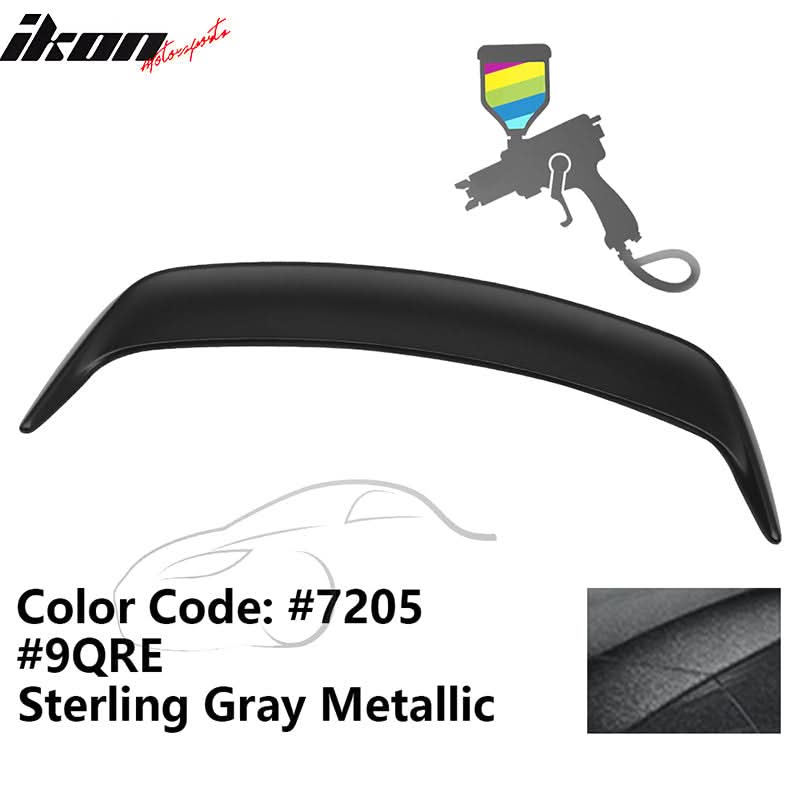 1999-2004 Ford Mustang OE Style #7205 Sterling Gray Trunk Spoiler ABS