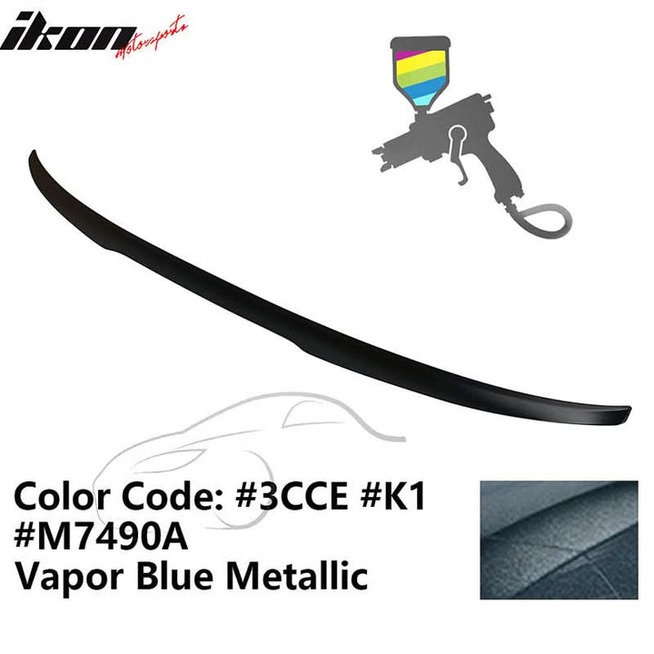 2021-2025 Ford Mustang Mach-E IK2 Style Trunk Spoiler ABS Wing
